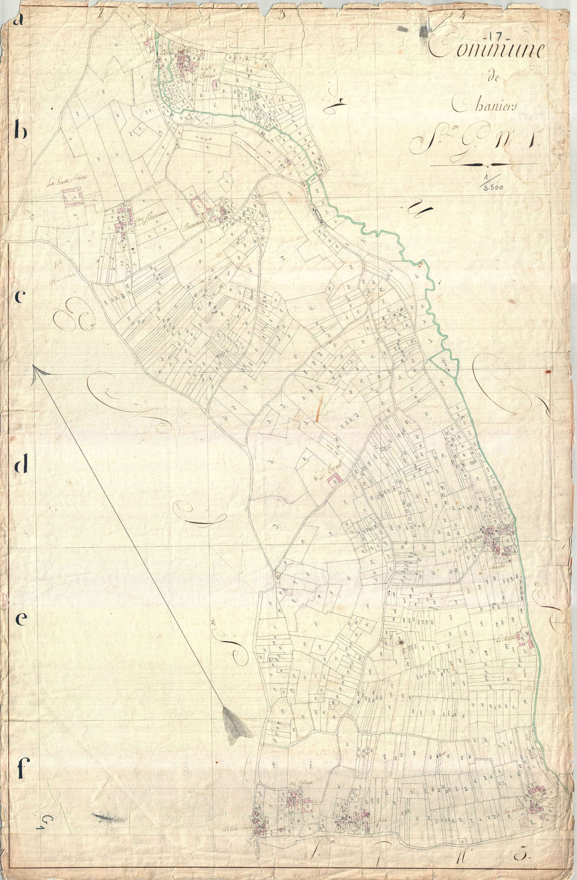 Chaniers - Section G1 (sans nom).