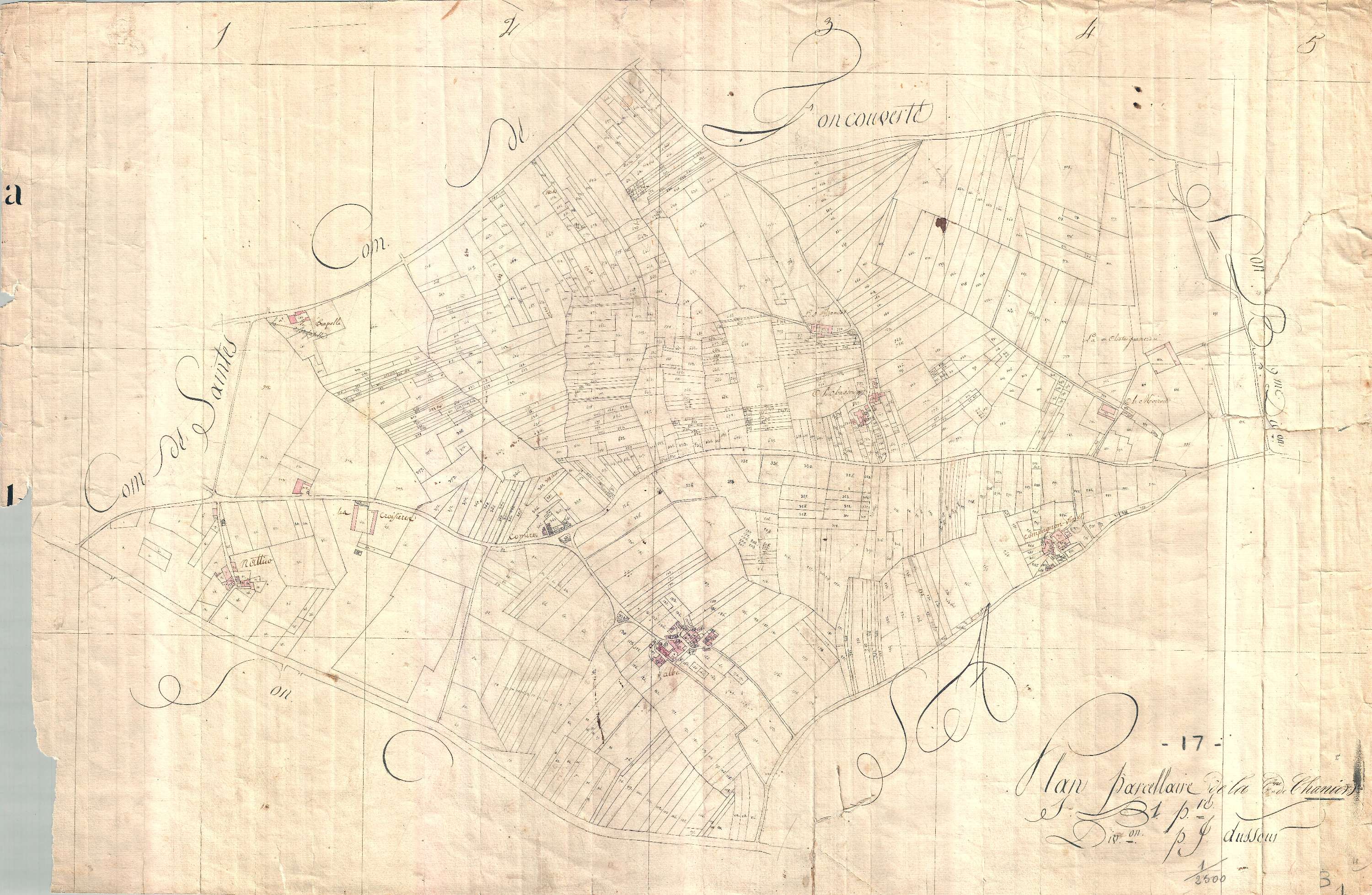 Chaniers - Section B1 (sans nom).