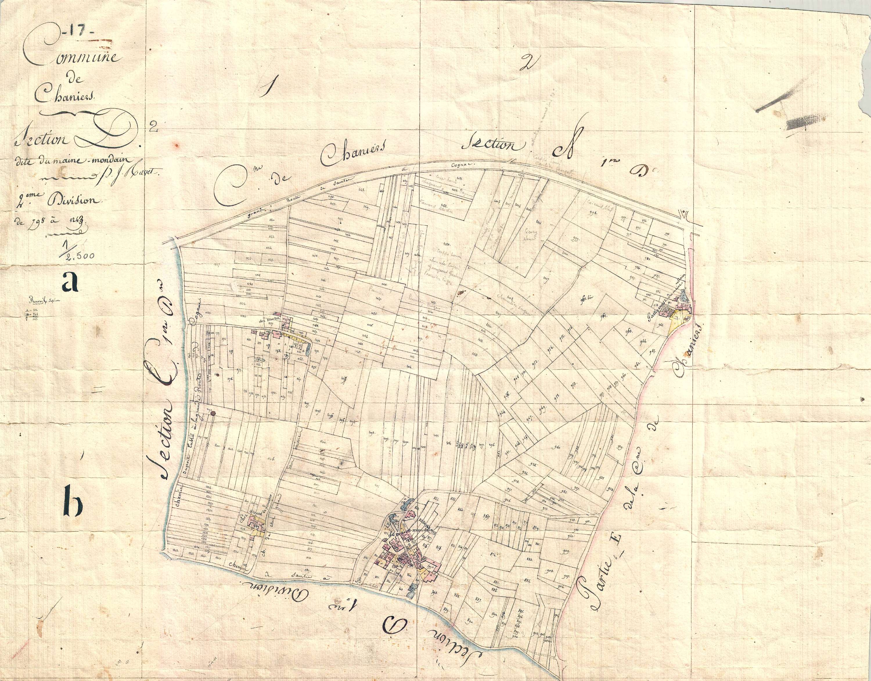 Chaniers - Section D2 (sans nom).