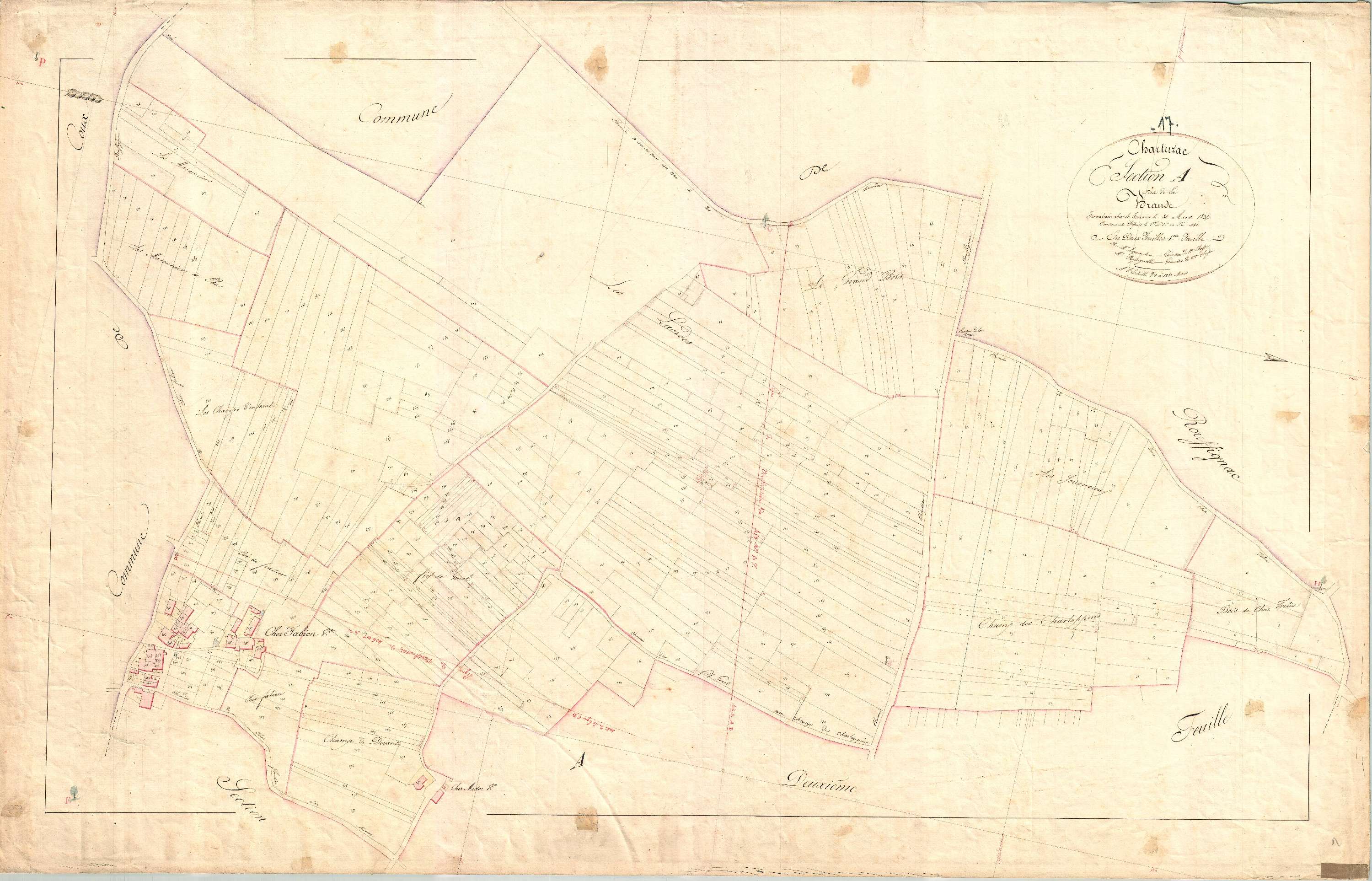 Chartuzac - Section A1 dite de Brande.