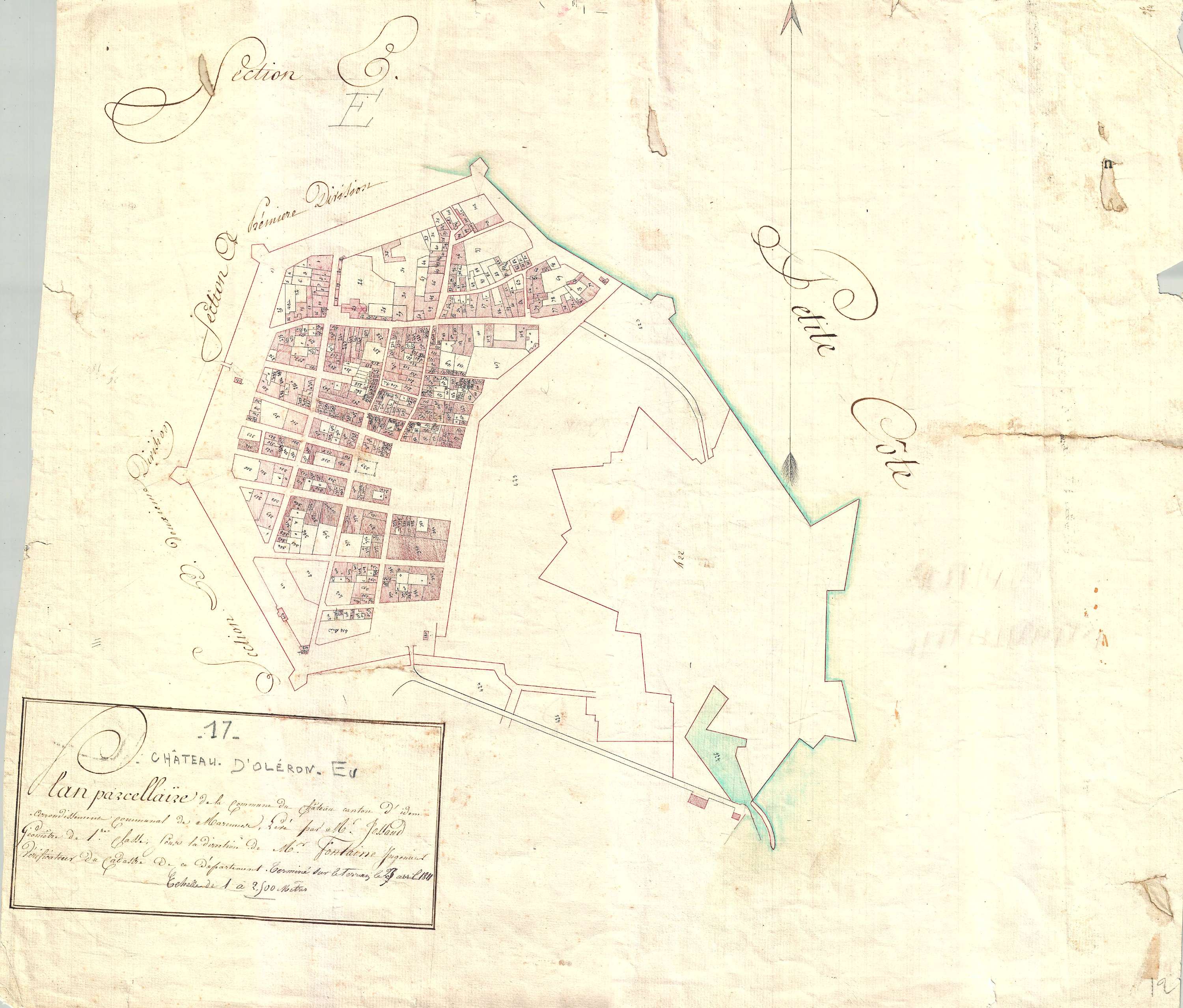 Le Château-d'Oléron - Section E (sans nom).