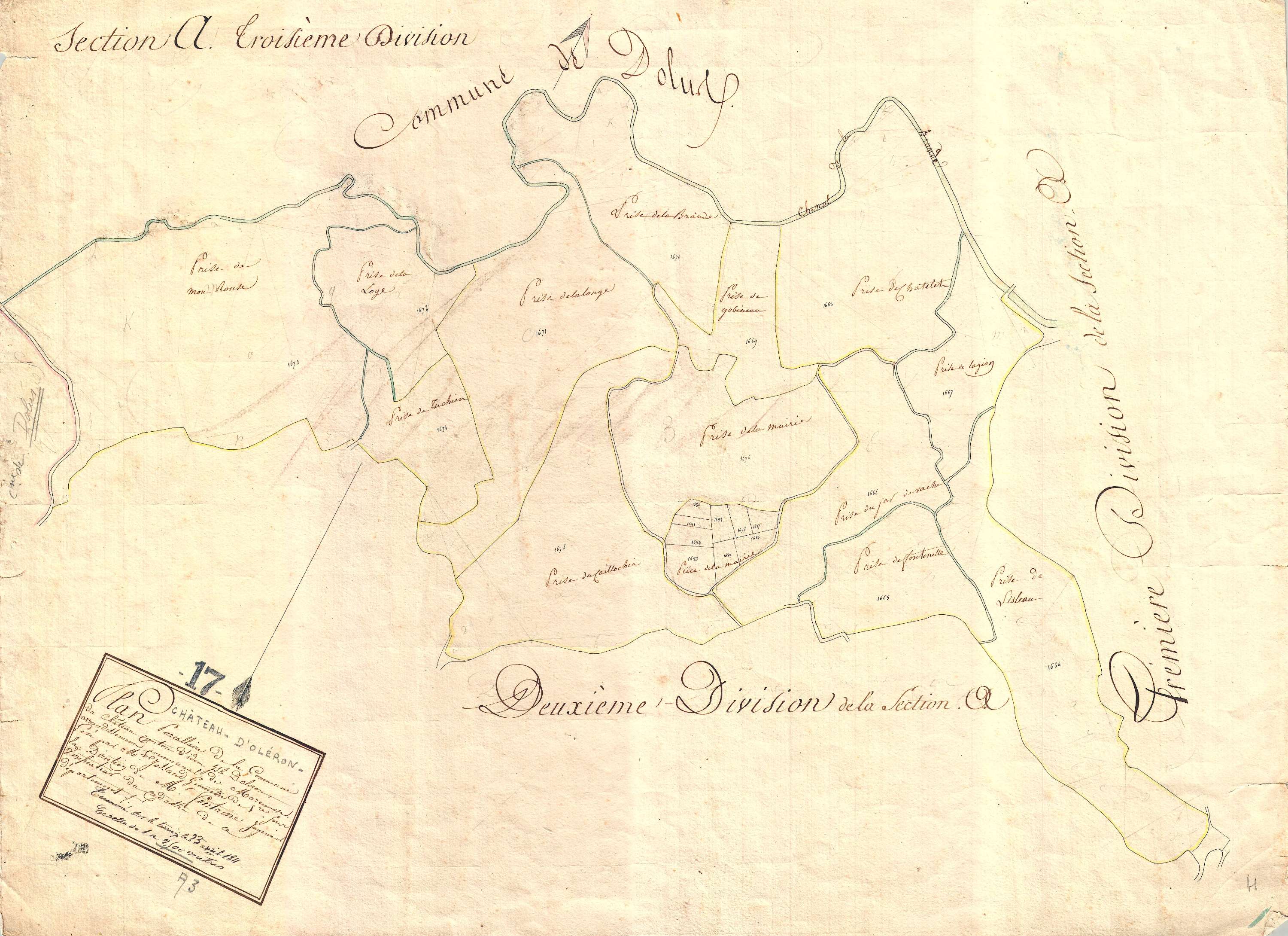 Le Château-d'Oléron - Section A3 (sans nom).