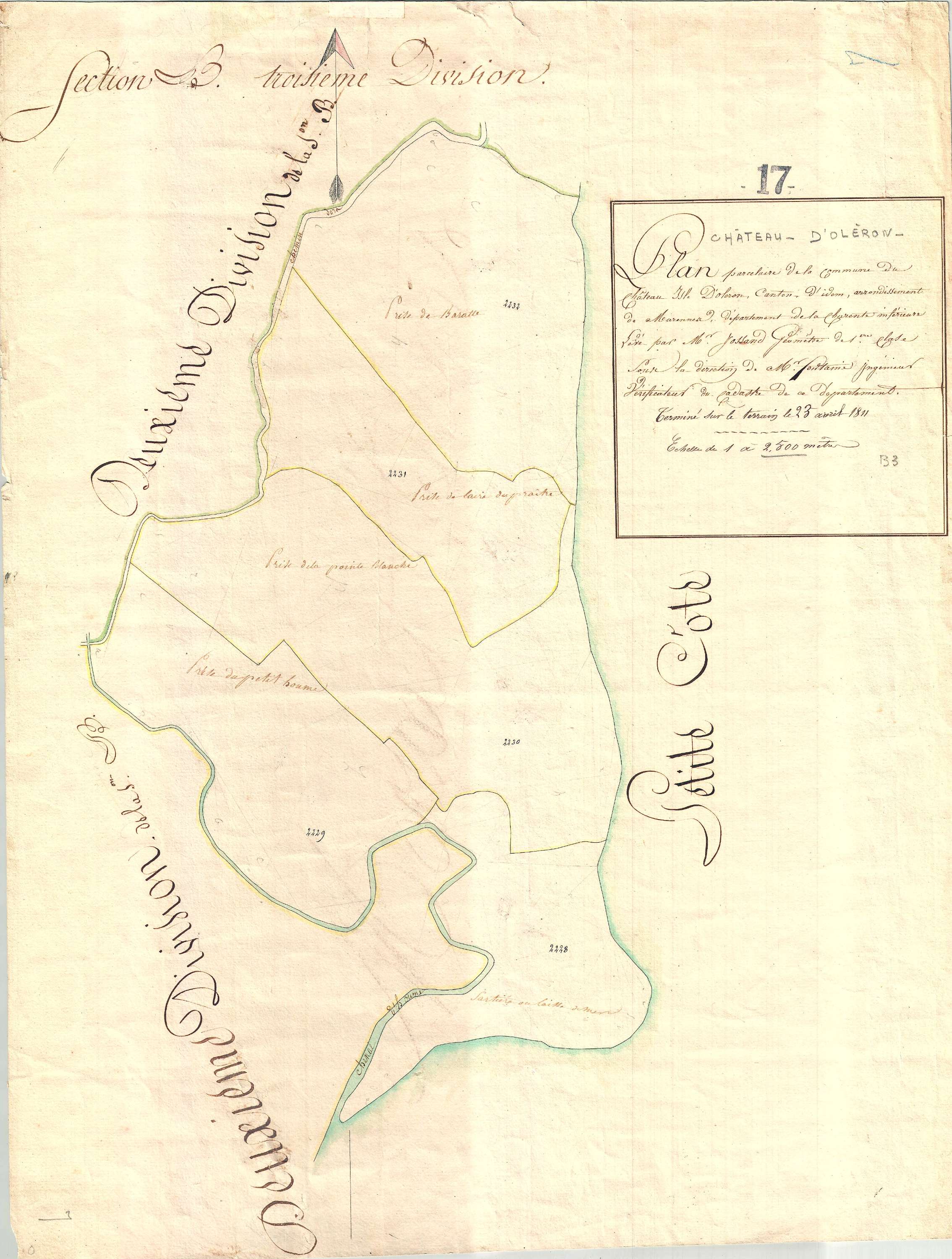 Le Château-d'Oléron - Section B3 (sans nom).