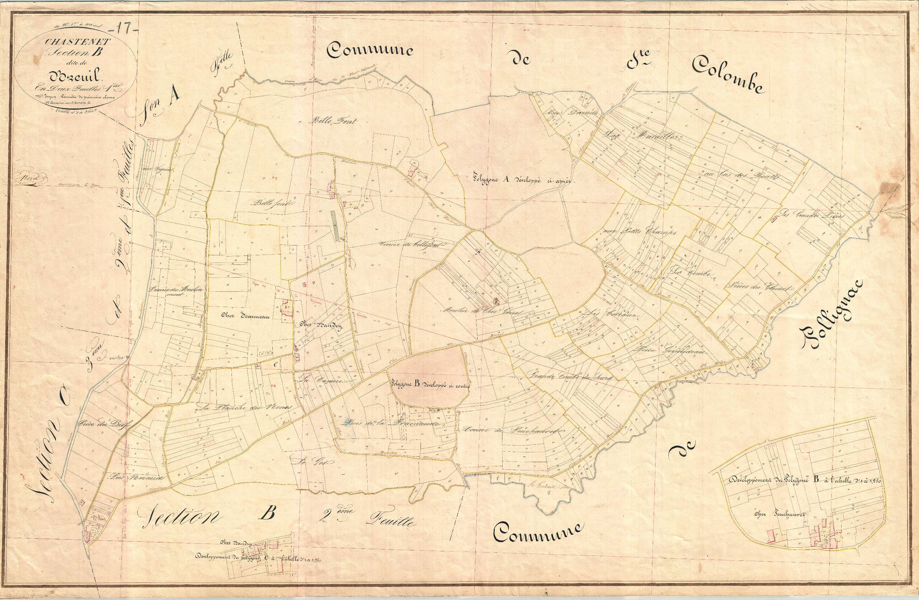 Chatenet - Section B1 dite du Breuil.