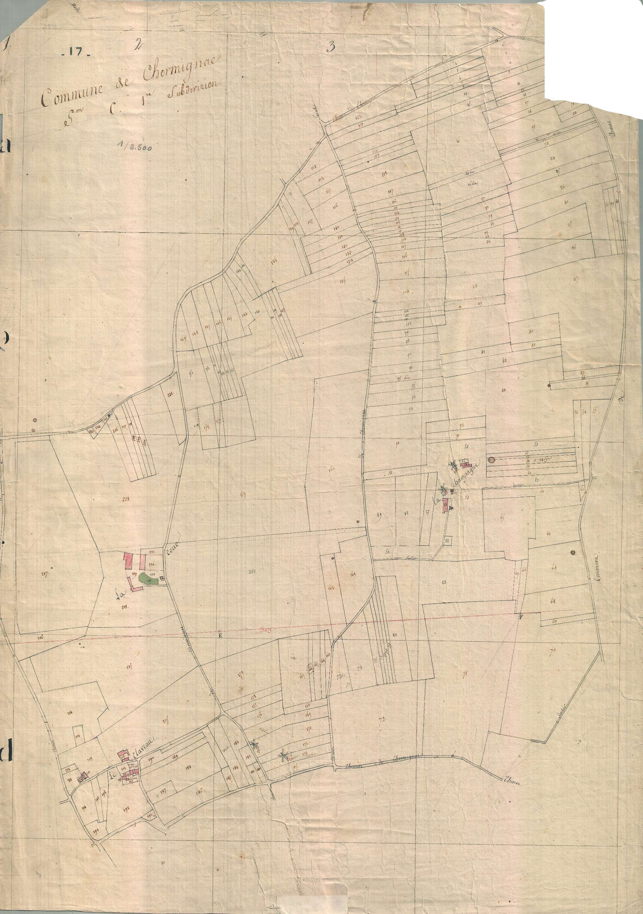 Chermignac - Section Au (sans nom).