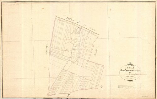 La Clotte - Section E3 dite de Moinet.