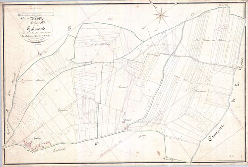 La Clotte - Section B3 dite de Guimard.