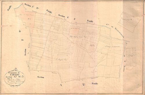 Coivert - Section A3 dite du Bourg.
