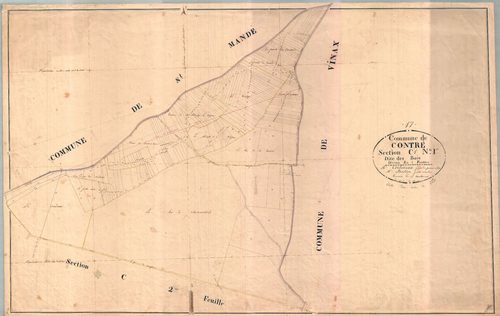 Contré - Section C1 dite des Bois.
