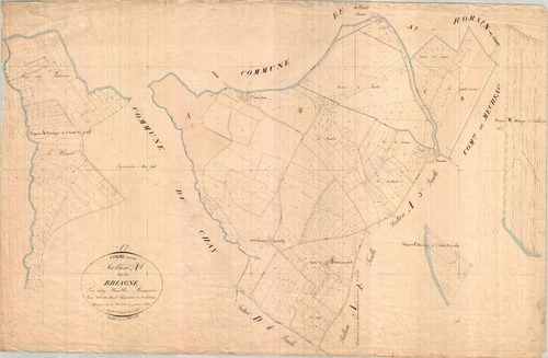 Corme-Écluse - Section A1 dite de Bragne.