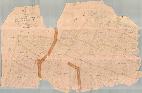La Couarde-sur-Mer - Section C1 (sans nom). [document en très mauvais état]