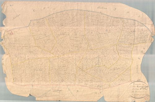 La Couarde-sur-Mer - Section C2 (sans nom). [document en mauvais état]