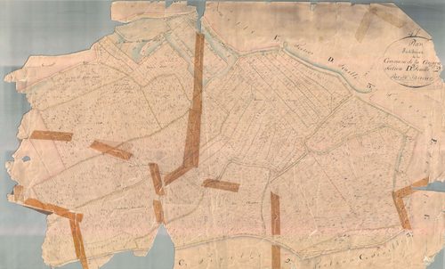 La Couarde-sur-Mer - Section D2 (sans nom). [document en mauvais état]