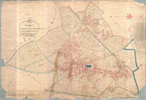 La Couarde-sur-Mer - Section E1 (sans nom). [document en mauvais état]