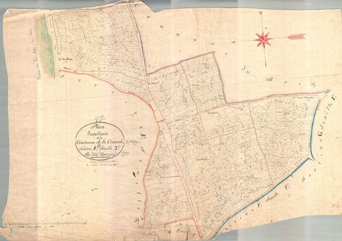 La Couarde-sur-Mer - Section F2 (sans nom). [document en mauvais état]