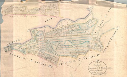 La Couarde-sur-Mer - Section B1 (sans nom). [document en mauvais état]