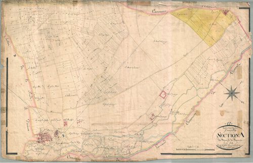 Courcelles - Section A dite du Bourg.