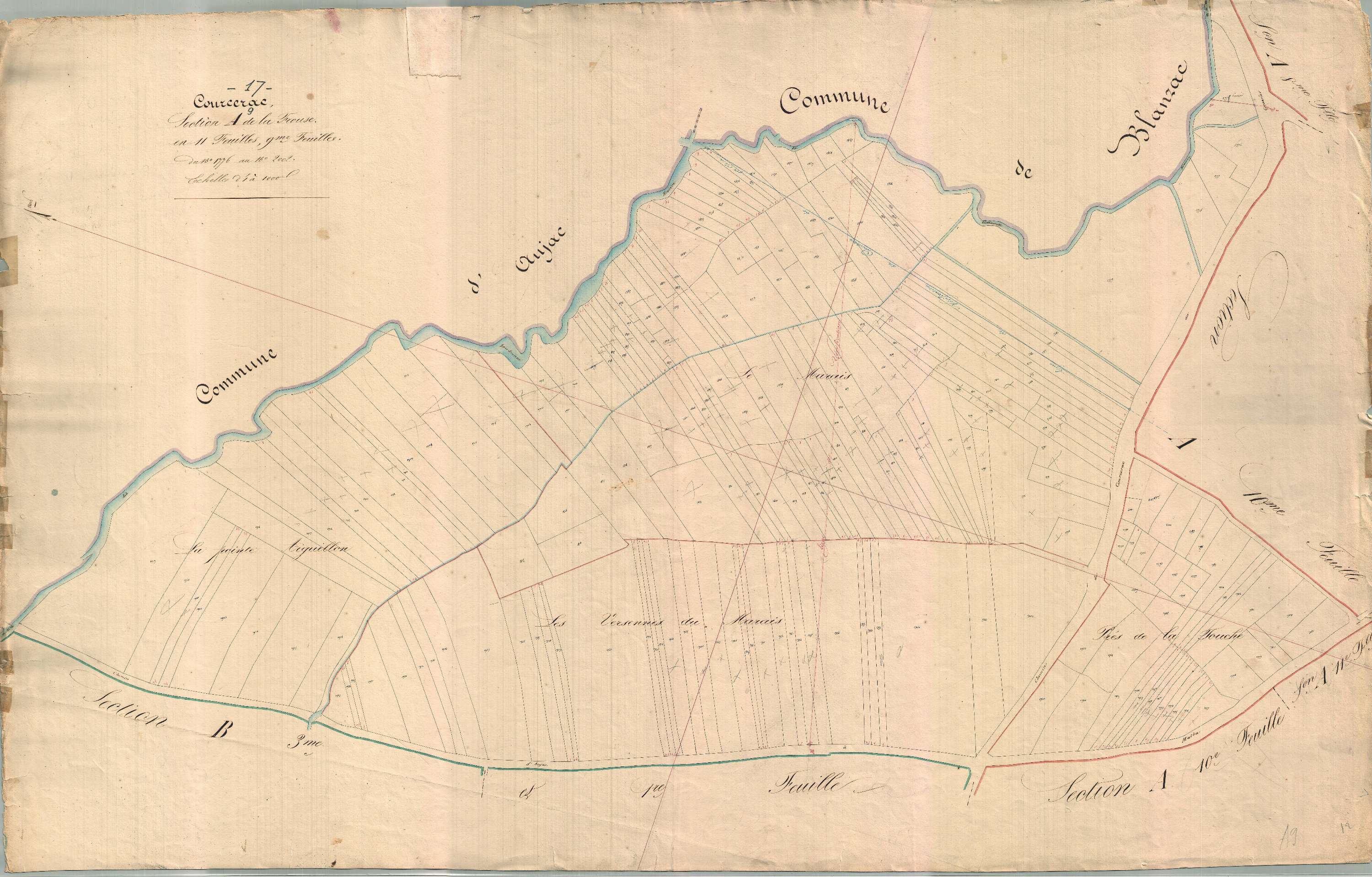 Courcerac - Section A9 (sans nom).