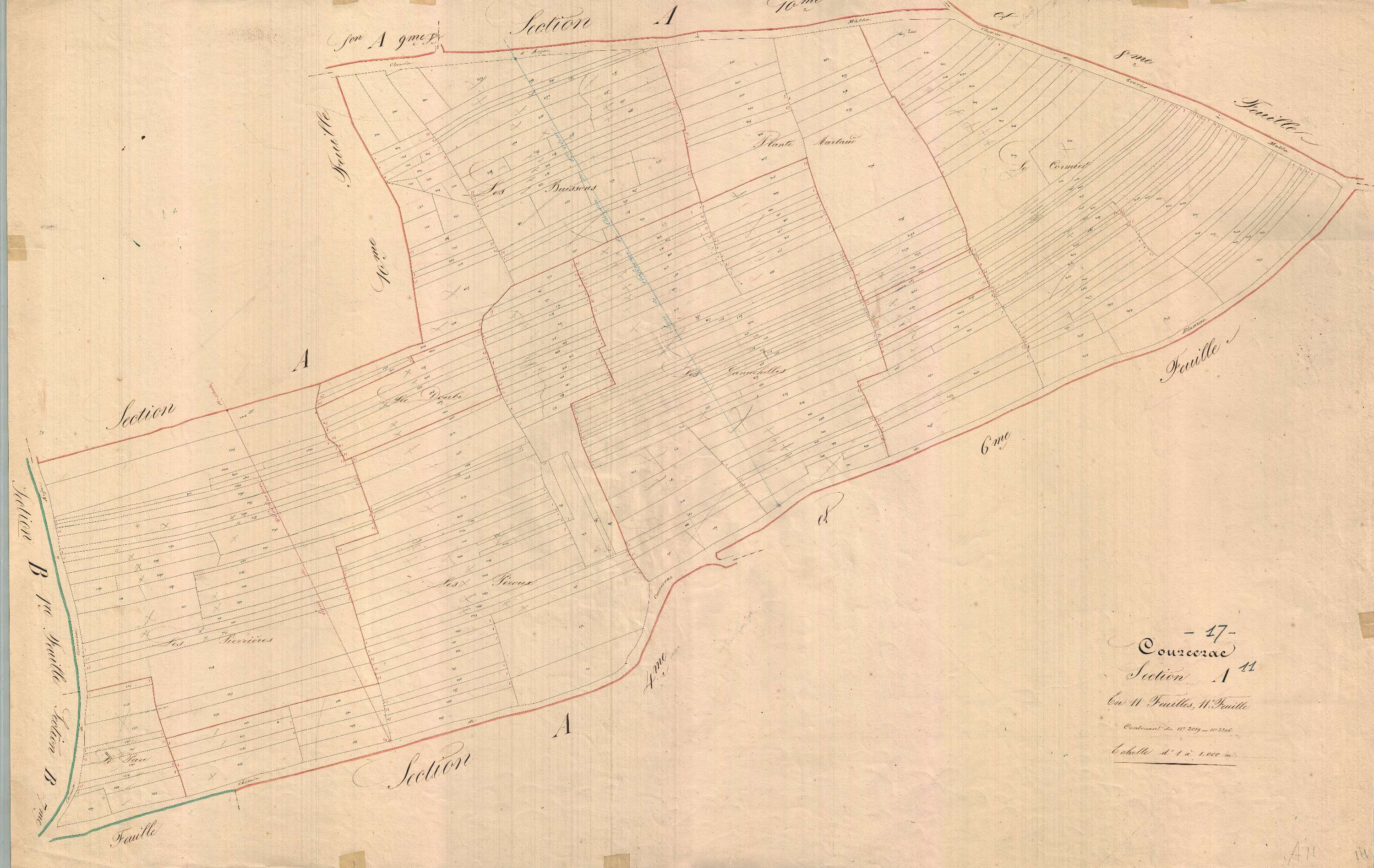 Courcerac - Section A11 (sans nom).