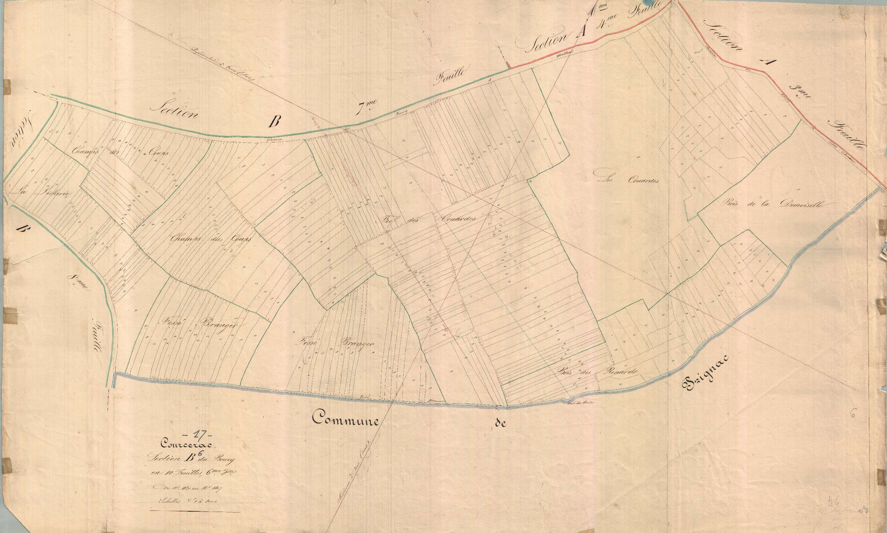 Courcerac - Section B6 (sans nom).