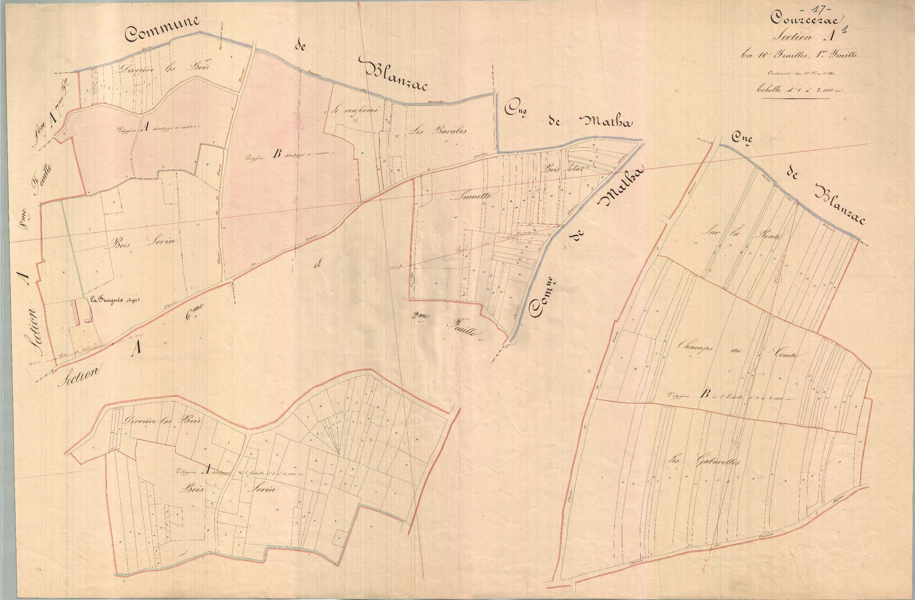 Courcerac - Section A1 (sans nom).