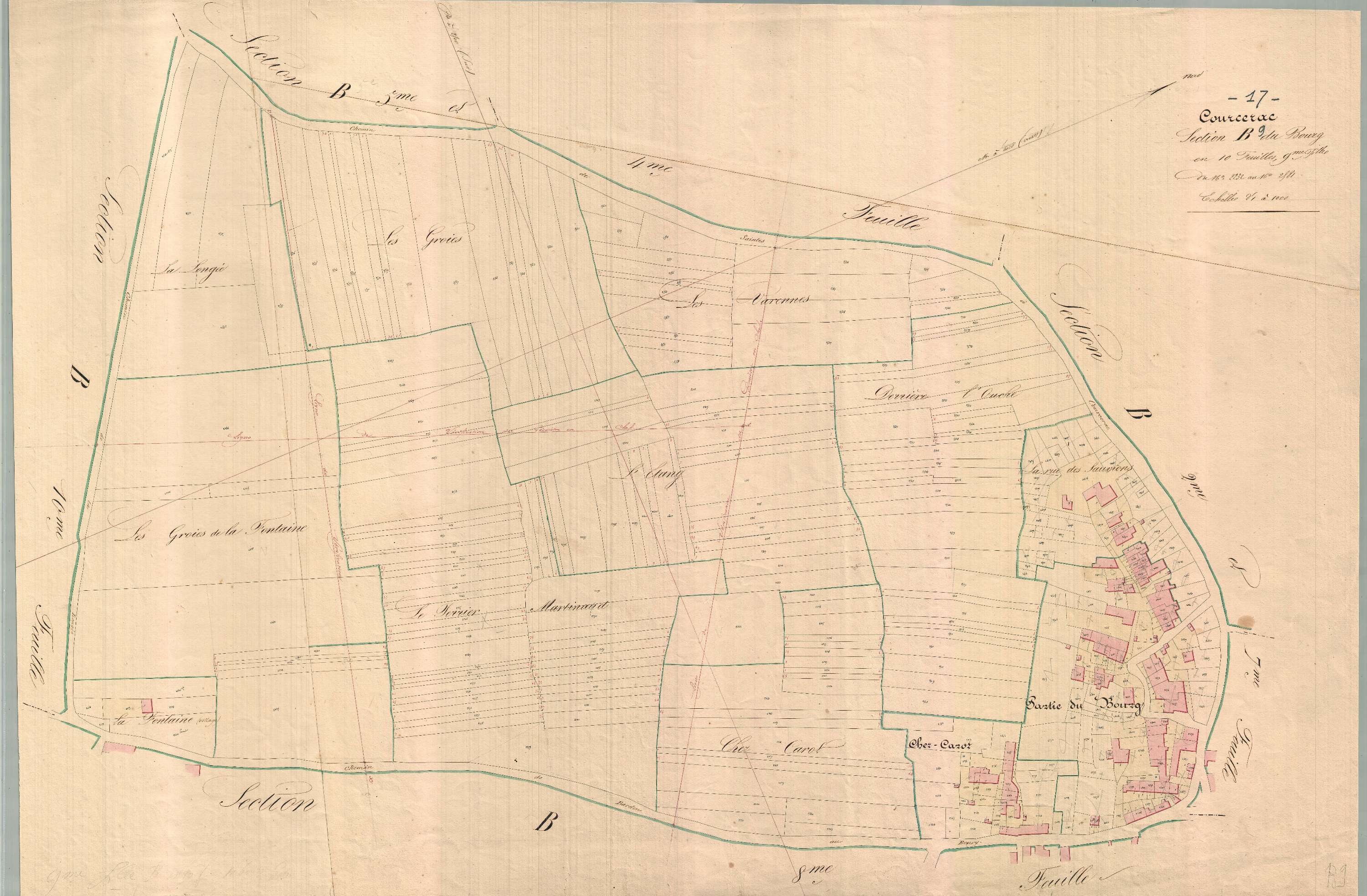 Courcerac - Section B9 (sans nom).