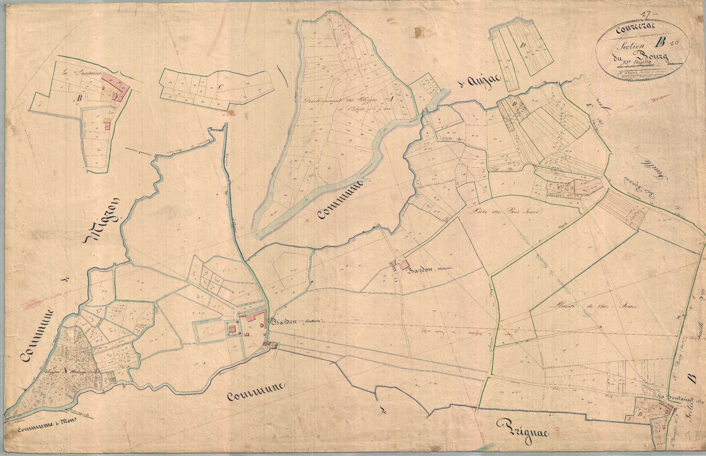 Courcerac - Section B10 (sans nom).