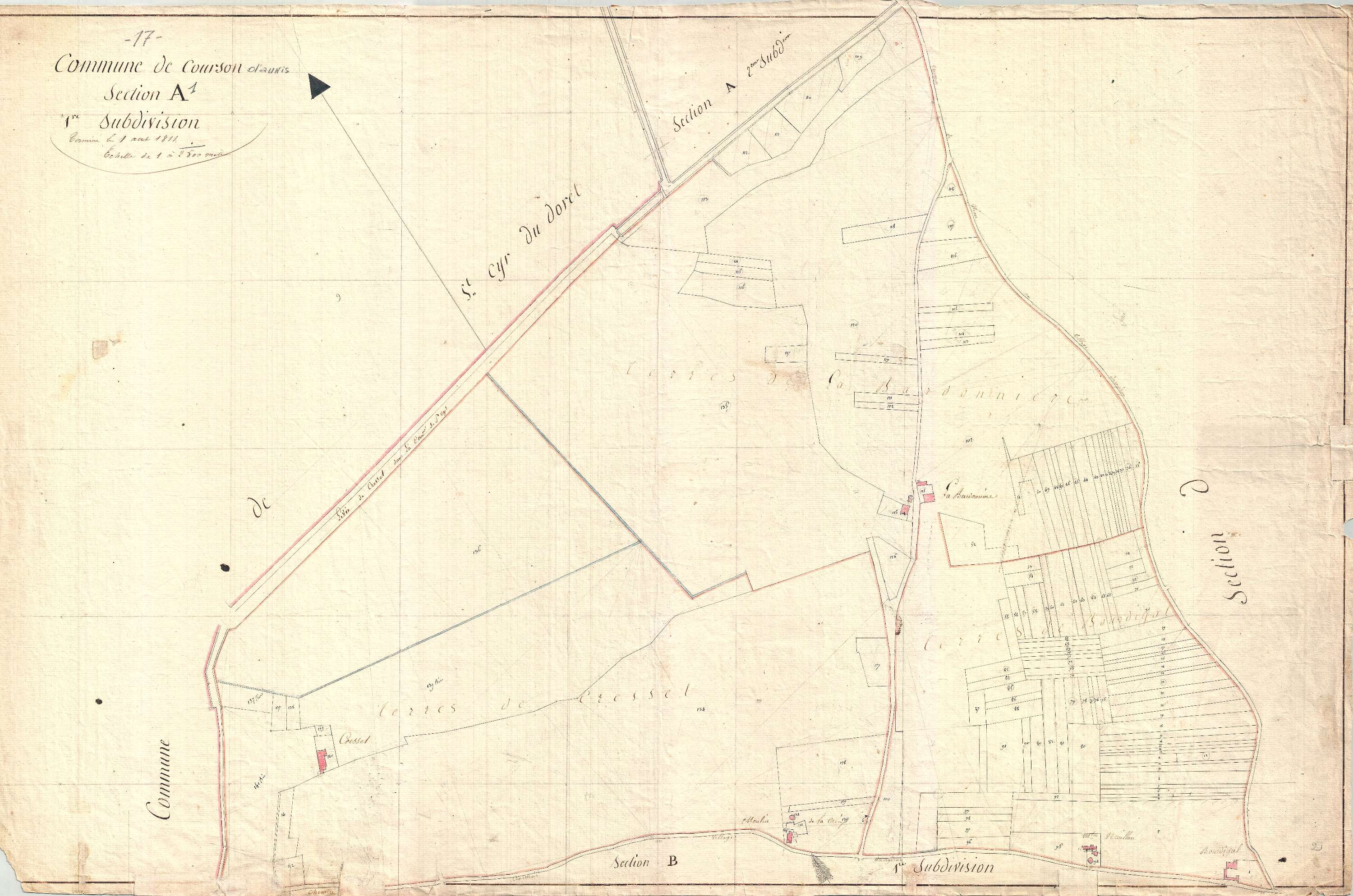 Courçon - Section A1 (sans nom).