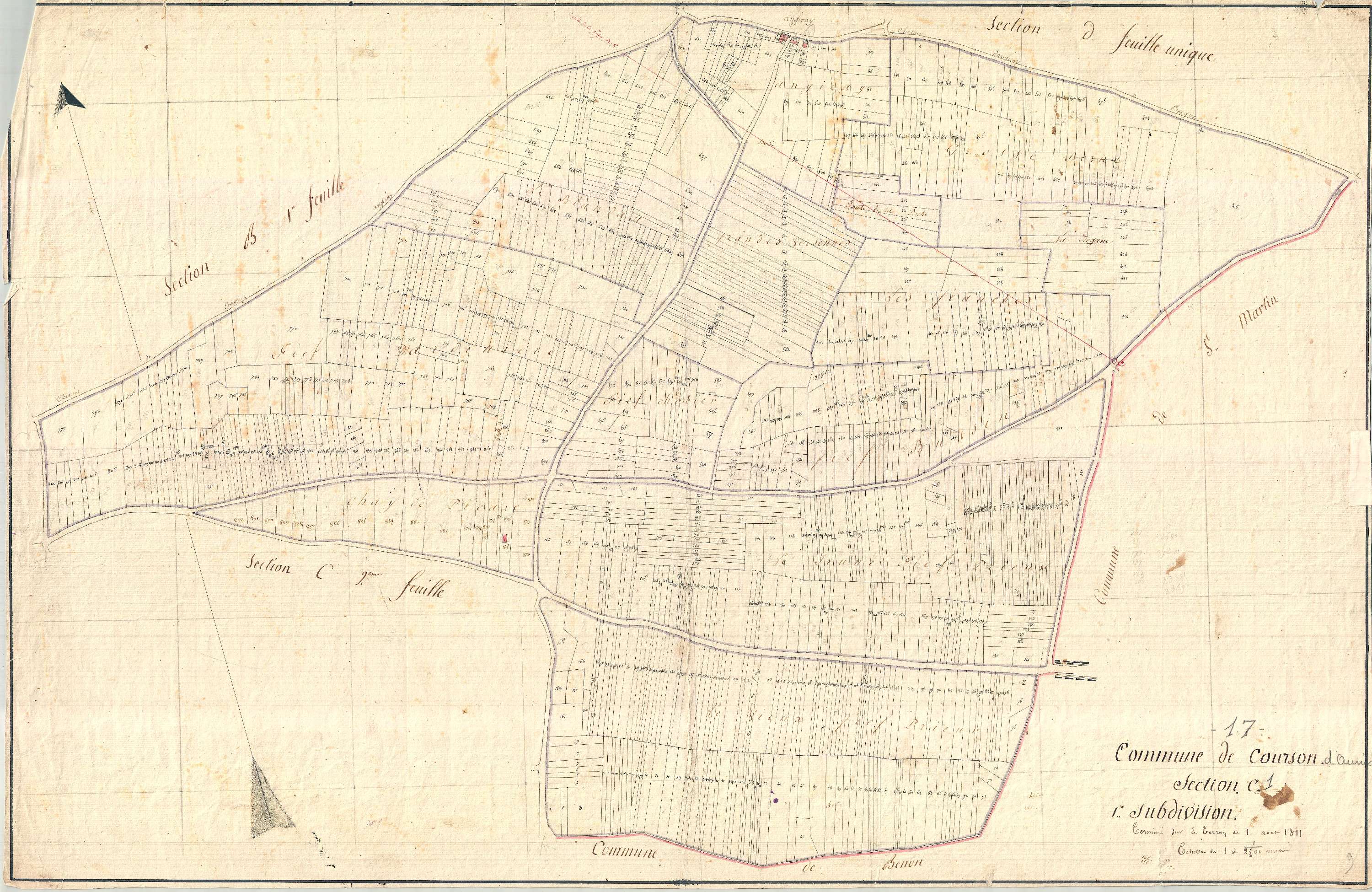 Courçon - Section C1 (sans nom).