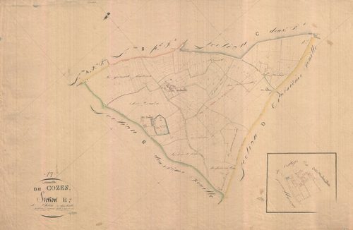Cozes - Section E1 dite de Théon.