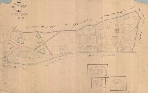 Cozes - Section B2 dite des Généraux.