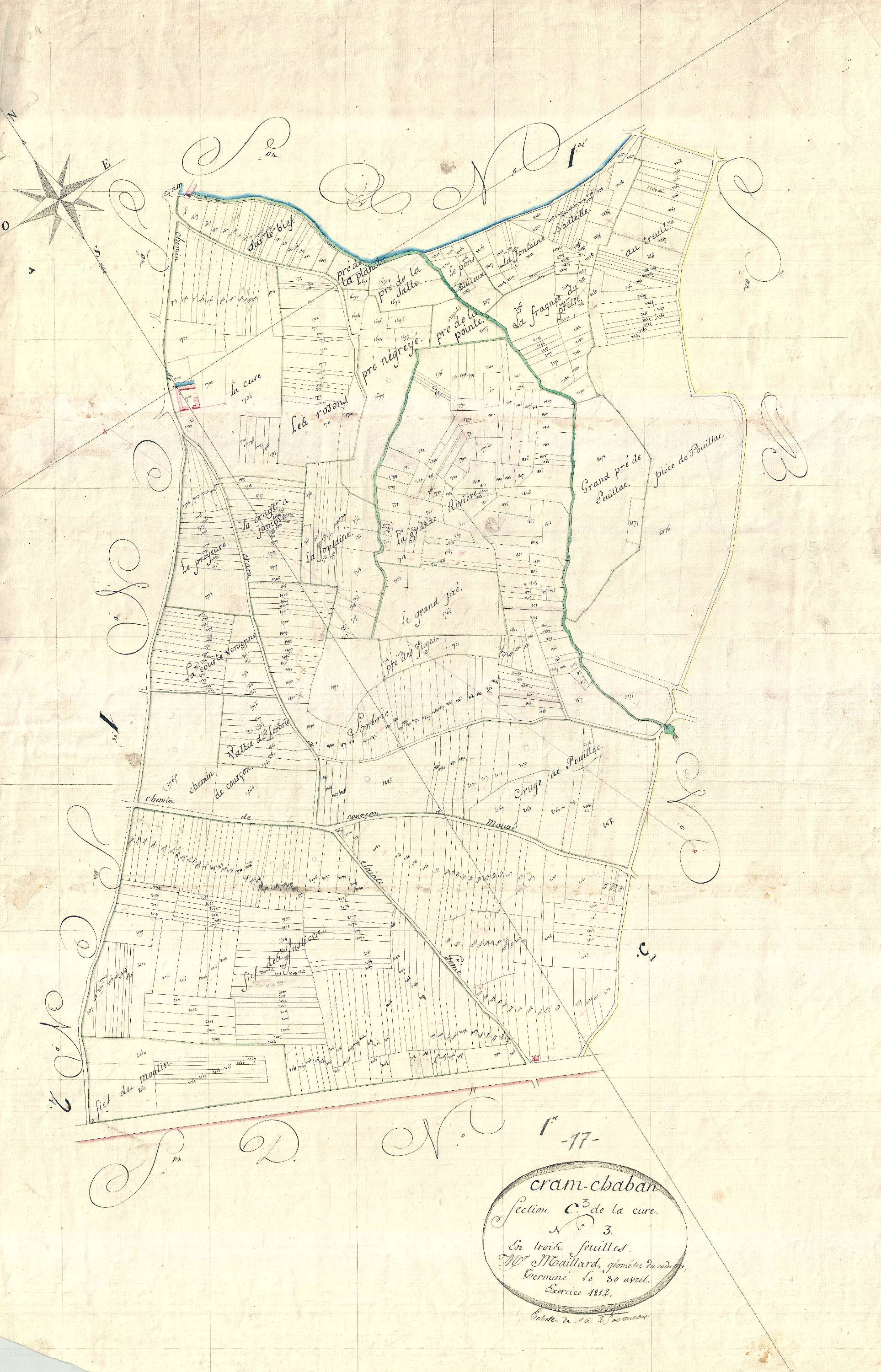 Cramchaban - Section C3 dite de la Cure.