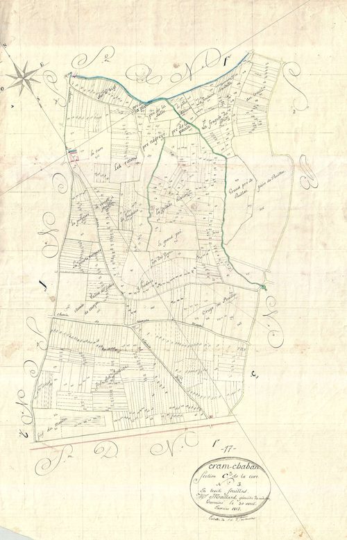 Cramchaban - Section C3 dite de la Cure.