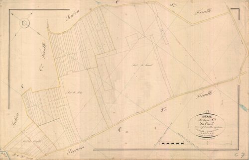 Cressé - Section C7 dite du Treuil.