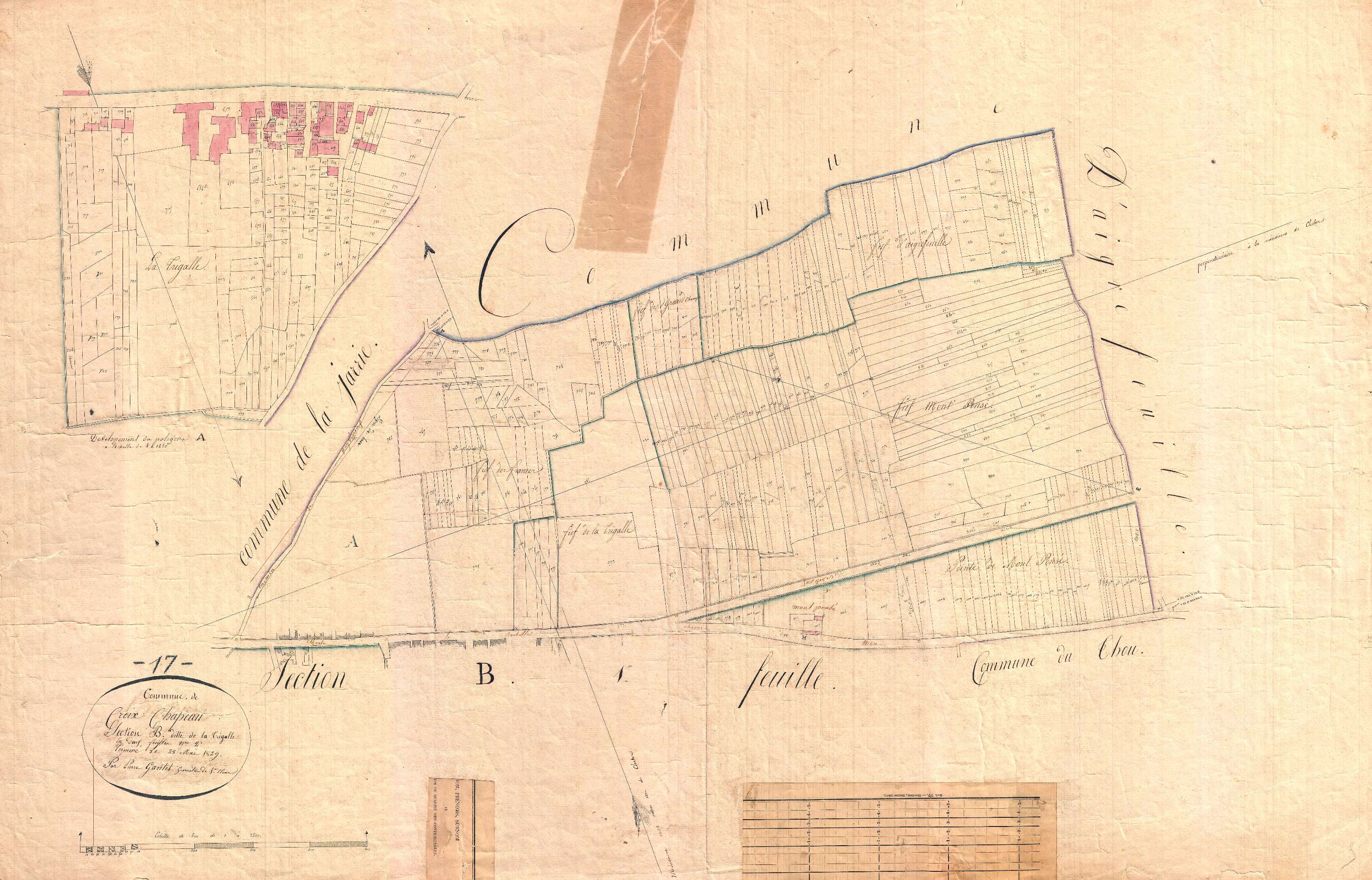 Croix-Chapeau - Section B2 dite de la Trigale.