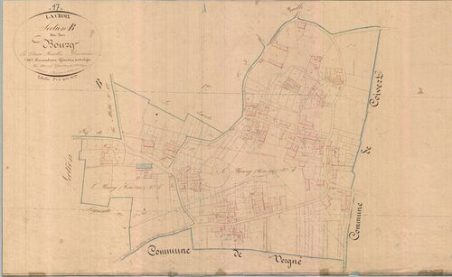 La Croix-Comtesse - Section B2 dite du Bourg.