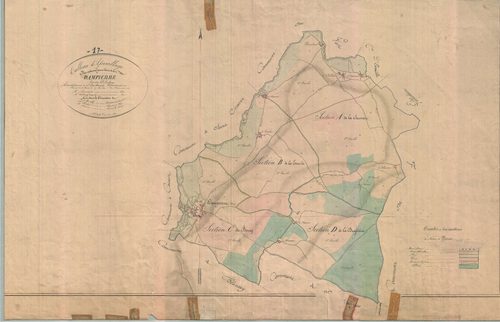 Dampierre-sur-Boutonne - Tableau d'assemblage.