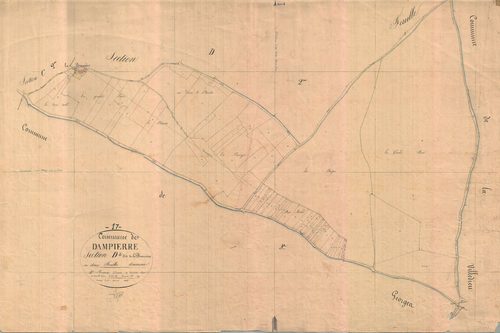 Dampierre-sur-Boutonne - Section D2 dite de la Brassière.