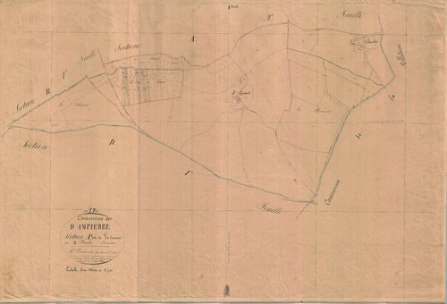 Dampierre-sur-Boutonne - Section A3 dite de la Sauzai.