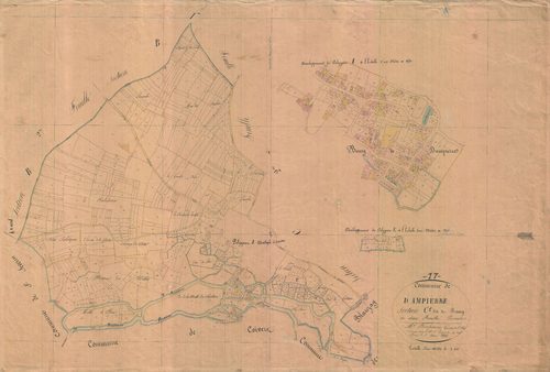 Dampierre-sur-Boutonne - Section C1 dite du Bourg.