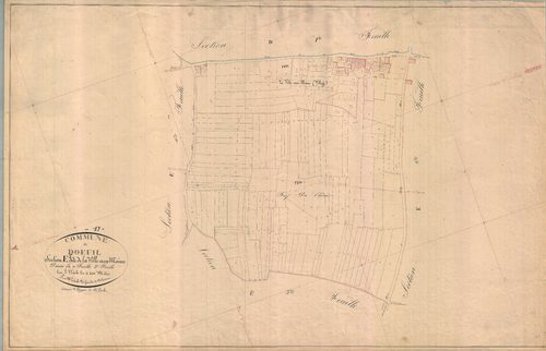 Dœuil-sur-le-Mignon - Section E5 dite de la Ville aux Moines.