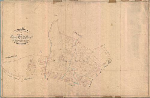 Dœuil-sur-le-Mignon - Section A2 dite du Bourg.