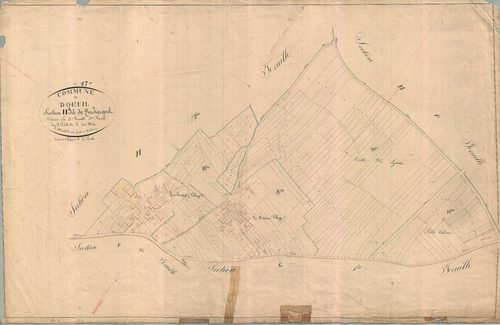 Dœuil-sur-le-Mignon - Section H3 dite du Puits Jacquet.