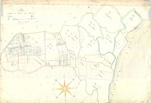 Dolus-d'Oléron - Section B2 dite des Tannes de Batifou.