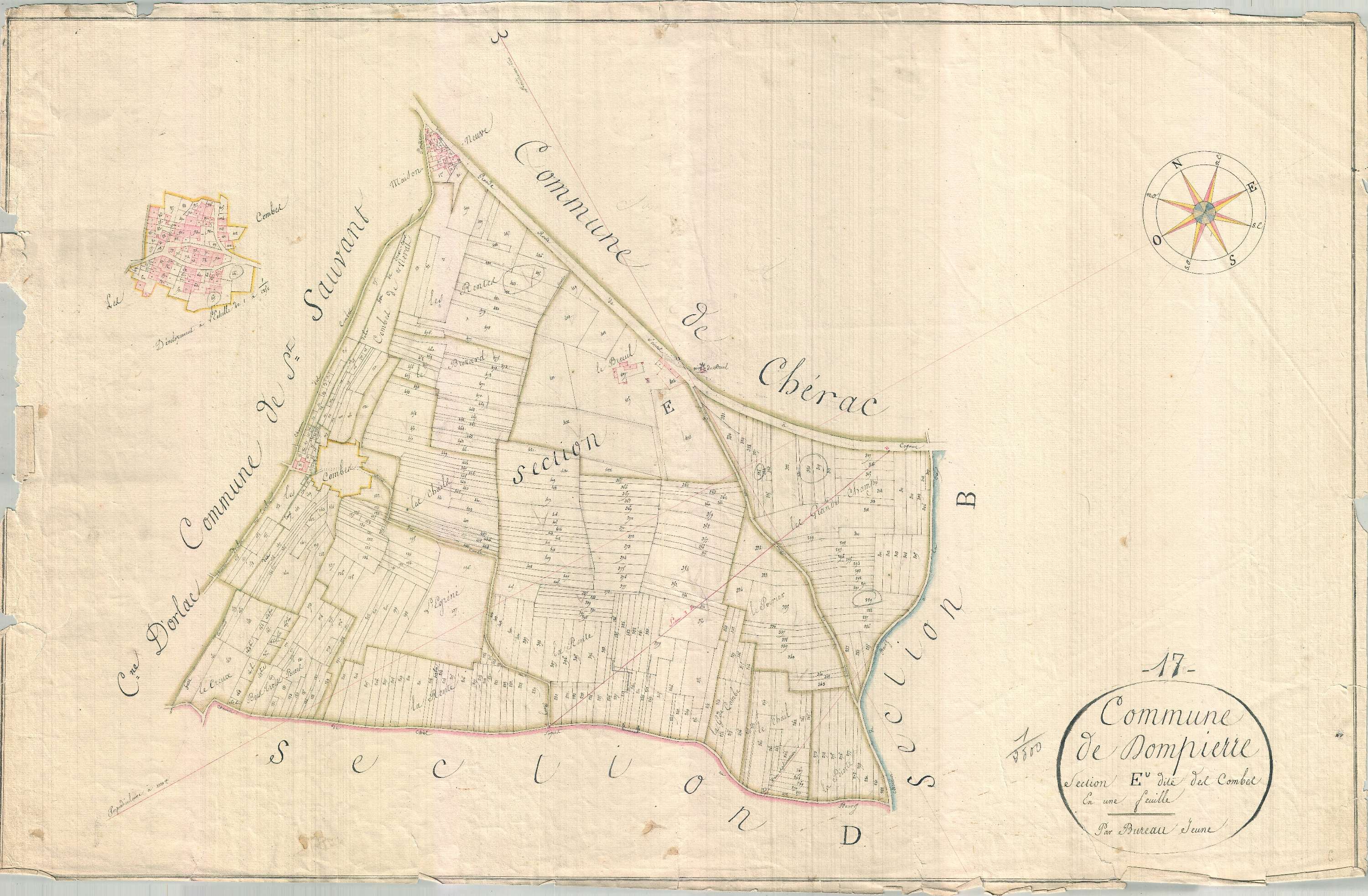 Dompierre-sur-Charente - Section Eu dite des Combes.