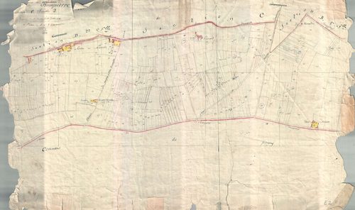 Dompierre-sur-Mer - Section E2 (sans nom). [document en mauvais état]