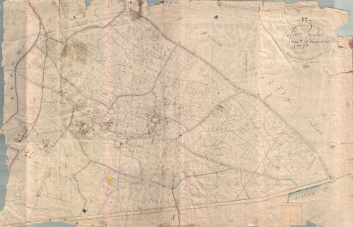 Dompierre-sur-Mer - Section F2 dite des Hautes Brandes. [document en mauvais état]