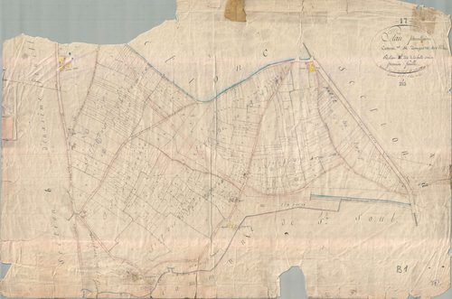 Dompierre-sur-Mer - Section B1 dite de Belle-Croix. [document en mauvais état]