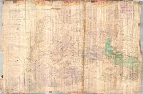 Le Douhet - Section D1 (sans nom). [document en très mauvais état]