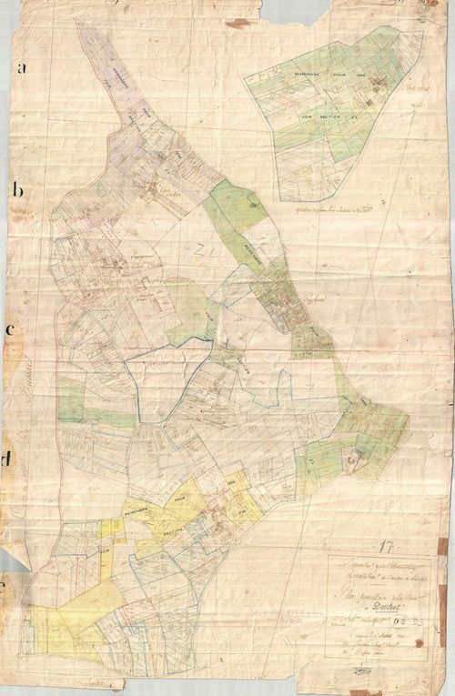 Le Douhet - Section D2 (sans nom). [document en très mauvais état]